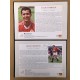 Signed picture of Liam O'Brien the Manchester United footballer